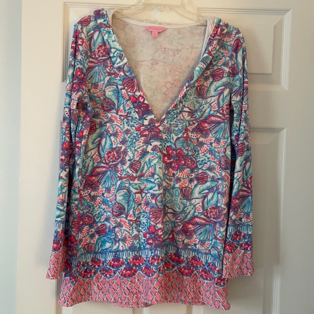 Lilly Pulitzer beach cover up